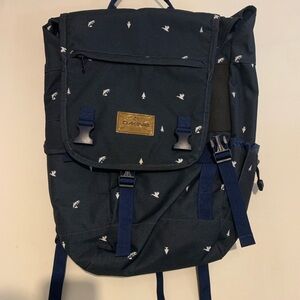 Dakine Blue Patterned Backpack